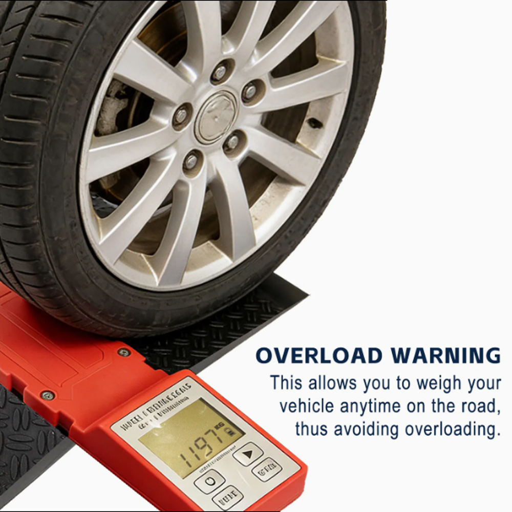 NexWeigh RVS-1500 Portable RV & Caravan Wheel Weighing Scale – Bluetooth 1500kg