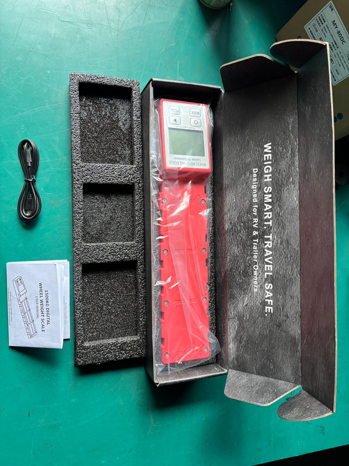 Vehicle Scales up to 1500 kg LCD Display OEM/ODM Option for Caravans & Motorhomes with Ramp Set