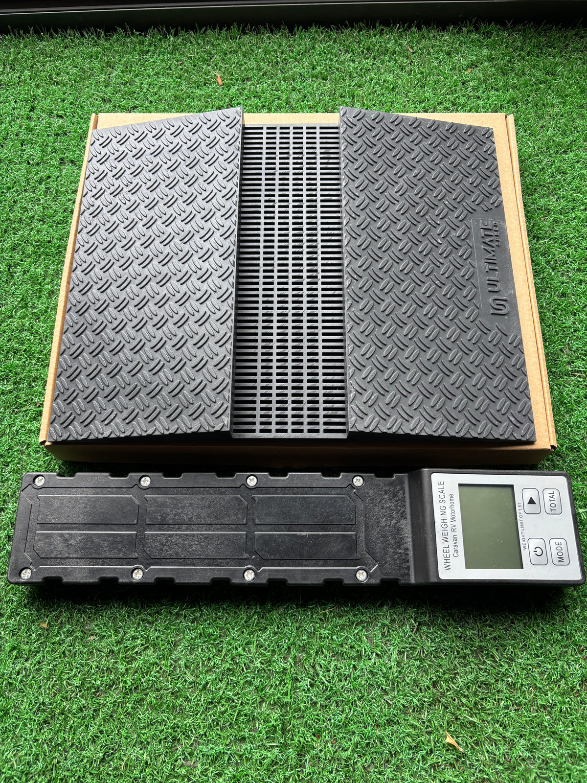 Digital LCD Wheel Weight Scale With APP 1kg Accuracy 1500KG Capacity Yellow 4WD Camper Motorhome RV Vehicle Load Scale OEM